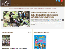 Tablet Screenshot of cenda.org